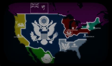 kaiserreich map usa.